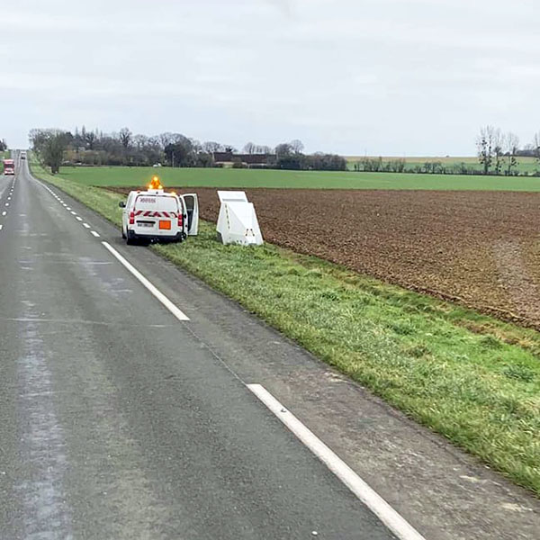 Photo du radar automatique de Piac (D338)