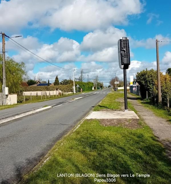 Photo du radar automatique de Lanton (D5)