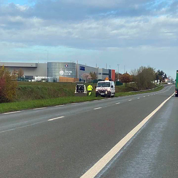 Photo du radar automatique de Caudry (D643)