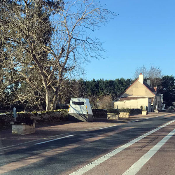 Photo du radar automatique de Bard (D981)