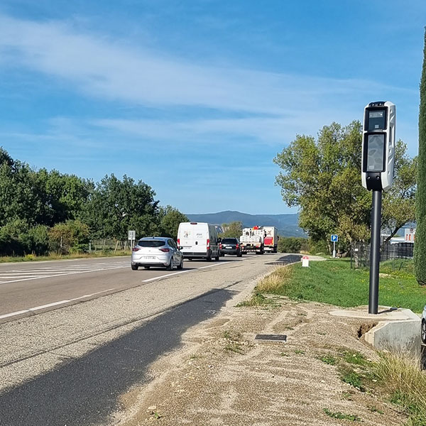 Photo du radar automatique de Chteauneuf-du-Rhne (N7)