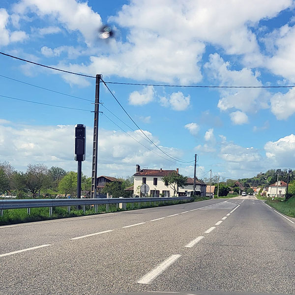 Photo du radar automatique de Lamothe-Landerron (D113)