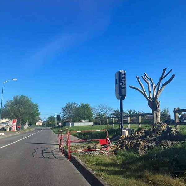 Photo du radar automatique de Clermont (D15)