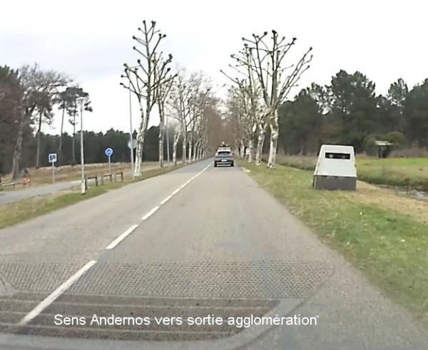 Photo du radar automatique de Andernos-les-Bains (D215)
