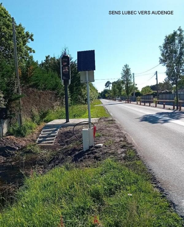 Photo du radar automatique de Audenge (D5E5)