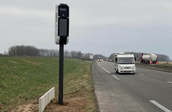 Photo du radar automatique de Cantin (D643)