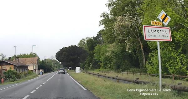 Photo du radar automatique de Le Teich (D650)