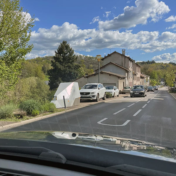 Photo du radar automatique de Le Vigen (D704)