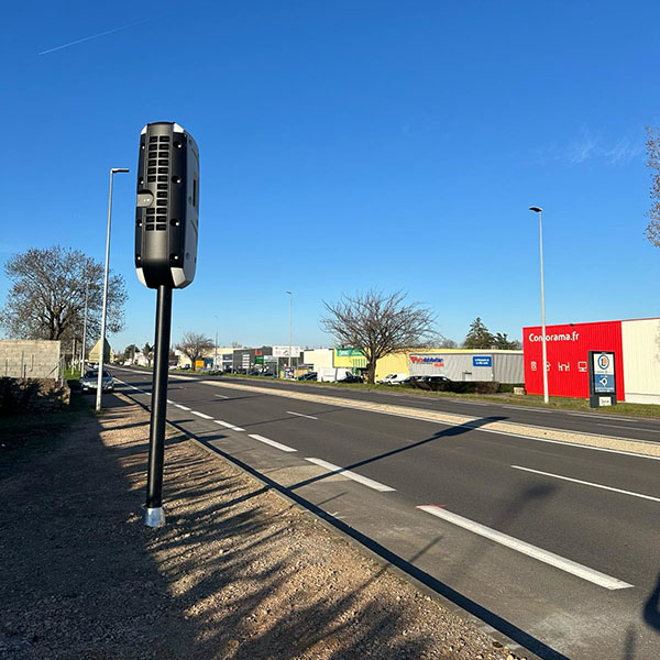 Photo du radar automatique de Sanc (D906)