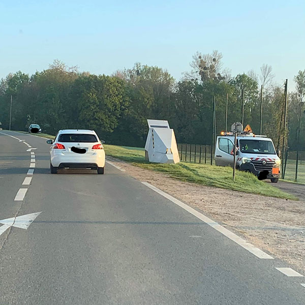 Photo 1 du radar automatique de Balagny-sur-Thrain