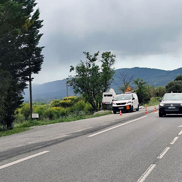 Photo du radar automatique de Carnoules (D97)