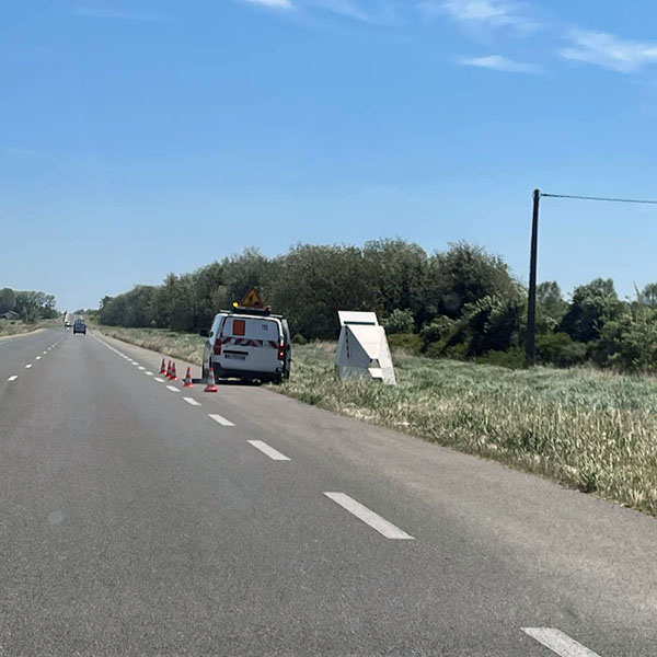 Photo du radar automatique de Cadenet (D973)