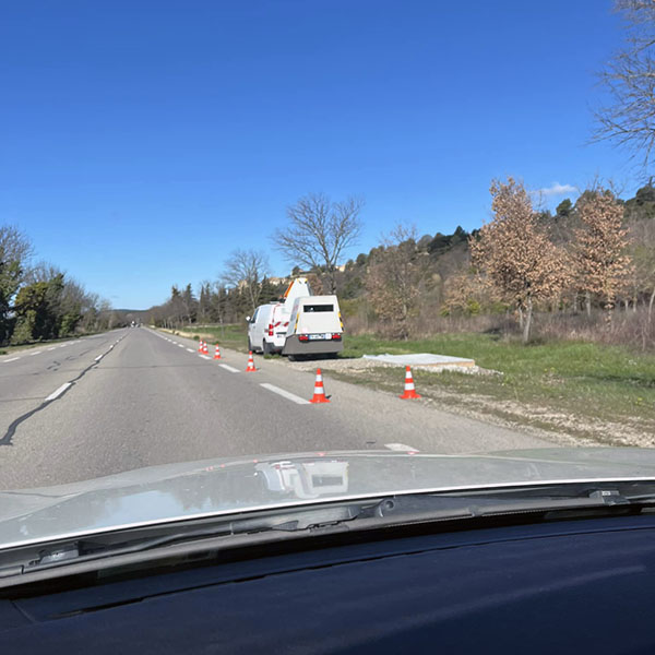 Photo du radar automatique de Lauris (D973)