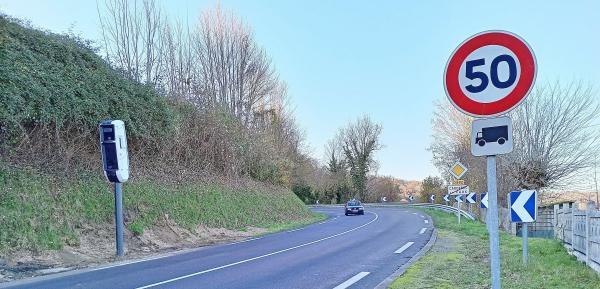 Photo du radar automatique de Rives-en-Seine (D982)