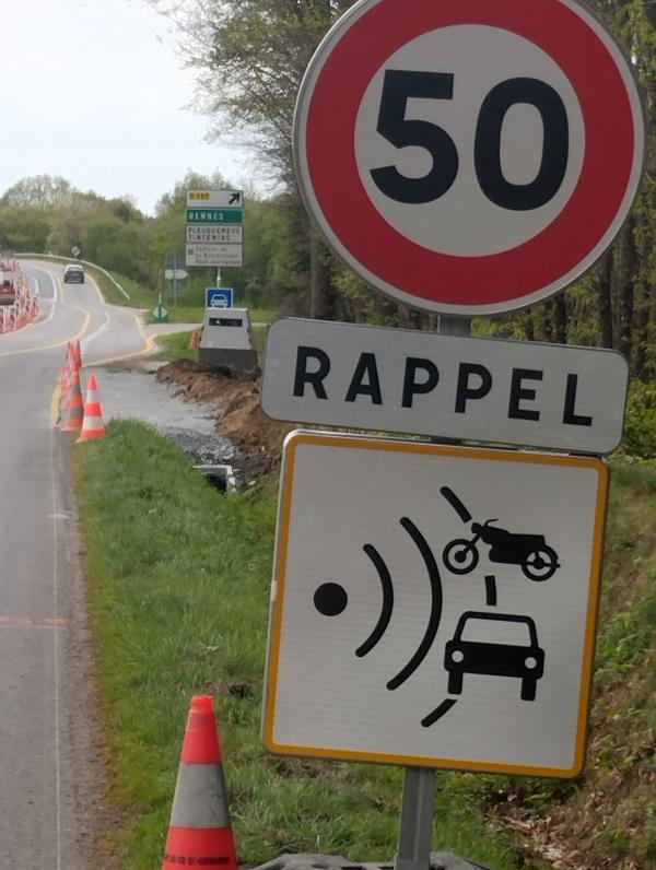 Photo du radar automatique de Plesder (D794)