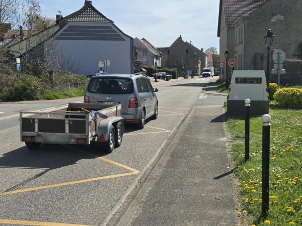 Photo du radar automatique de Th�ding (D30)