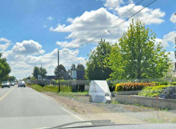 Photo du radar automatique de Kerfot (D7)