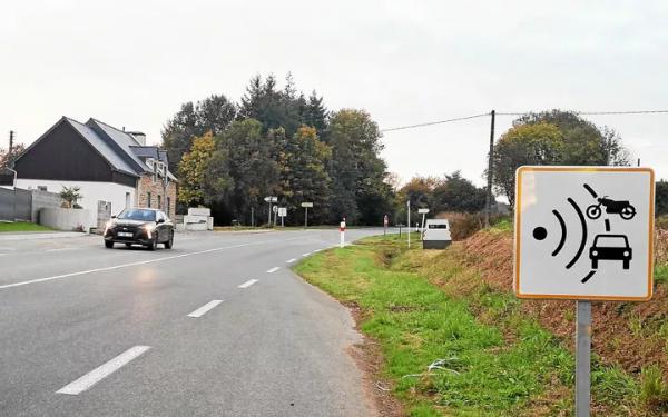 Photo 1 du radar automatique de Saint-Brandan