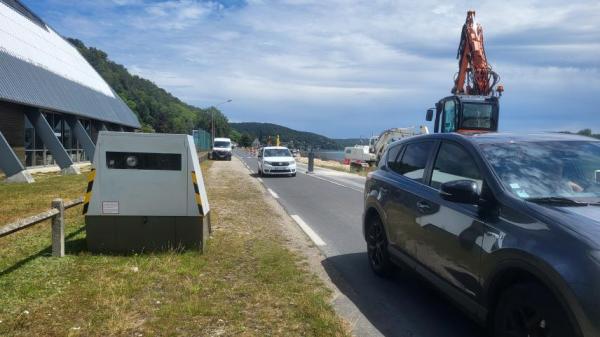 Photo du radar automatique de Rives-en-Seine (D81)