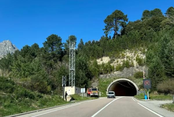 Photo du radar automatique de Bocognano (T20)