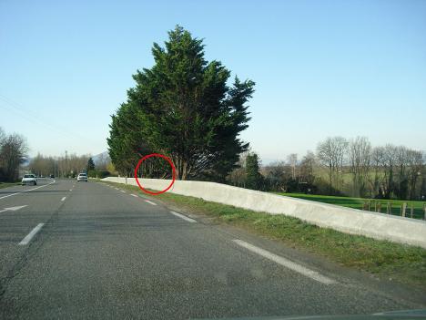Photo du radar automatique de Saint-Cergues (N206)