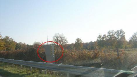 Photo du radar automatique de Cizay-la-Madeleine (D761)