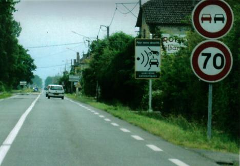 Photo du radar automatique de Escondeaux (N21)