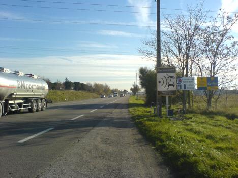 Photo 1 du radar automatique de Chteauneuf-sur-Isre