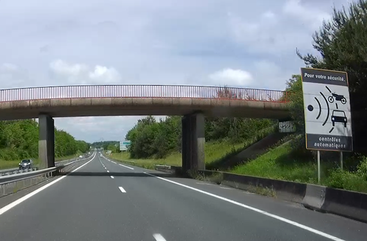 Photo du radar automatique de Saint-Maur (A20)