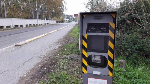 Photo du radar automatique de Biguglia (D107)