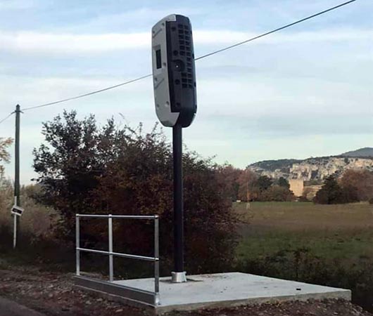 Photo du radar automatique de Viviers (D86)