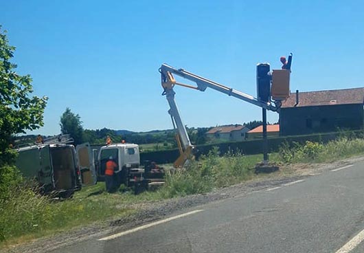 Photo du radar automatique de Bellevue-la-Montagne (D906)