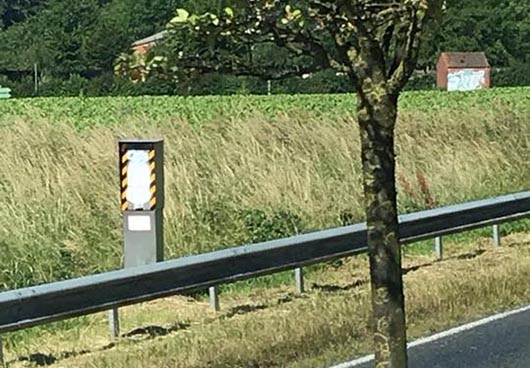 Photo du radar automatique de Humires (D939)