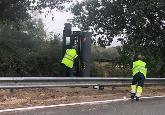 Photo du radar automatique de Hric (N137)