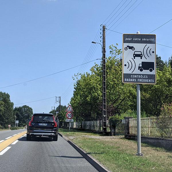 Photo 1 du radar automatique de Saint-Sornin-Leulac