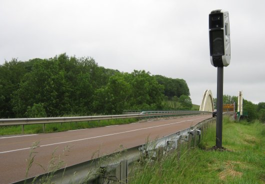 Photo du radar automatique de Langres (N19)