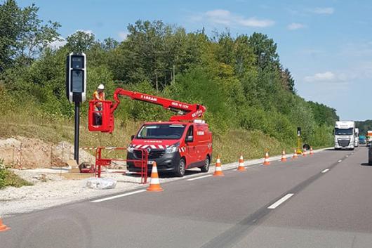 Photo 1 du radar automatique de Saint-Sauveur