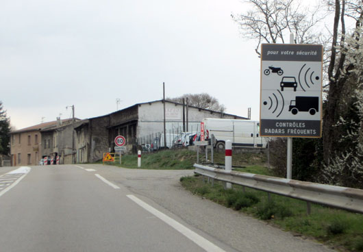 Photo 1 du radar automatique de Chteauneuf-sur-Isre