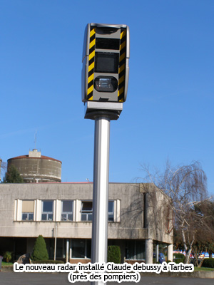 Photo du radar automatique de Tarbes (N21)