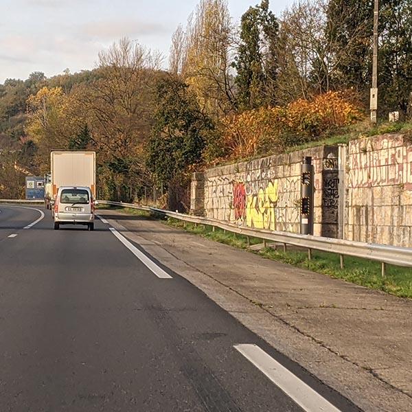 Photo du radar automatique de Givors (A47)