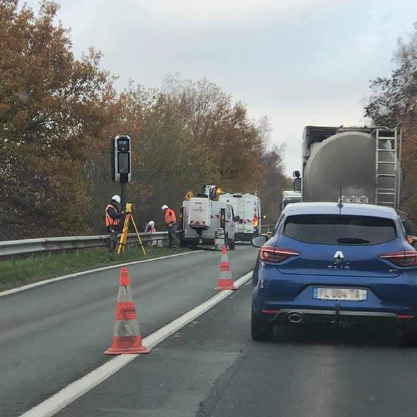 Photo du radar automatique de Mennessis (D1)