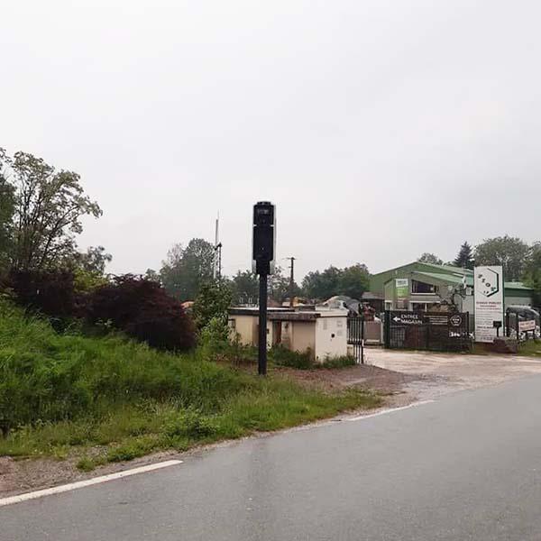 Photo du radar automatique de Grosmagny (D12)