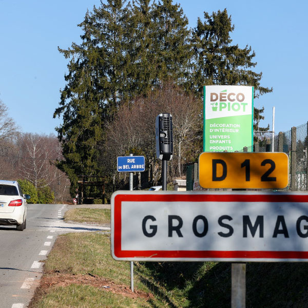 Photo du radar automatique de Grosmagny (D12)