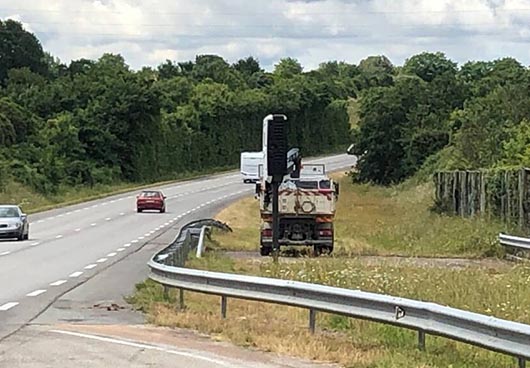 Photo du radar automatique de La Roche-sur-Yon (D160)