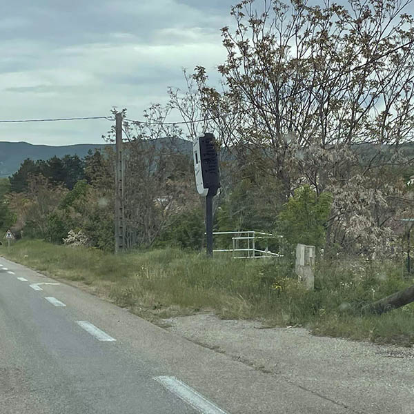 Photo du radar automatique de Chomrac (D2)