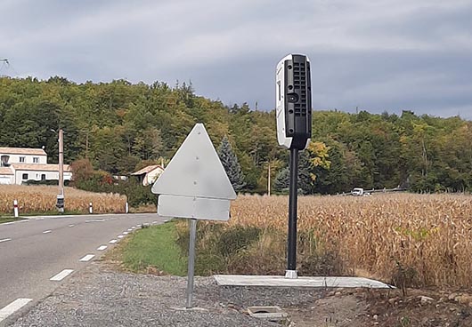 Photo du radar automatique de Mison (D4075)