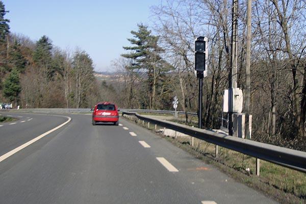 Photo du radar automatique de Firminy (D500)