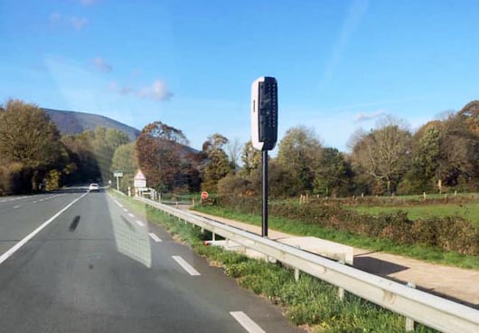 Photo du radar automatique de Sauveterre (D612)