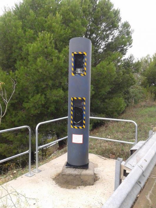 Photo du radar automatique de Canet-en-Roussillon (D617)