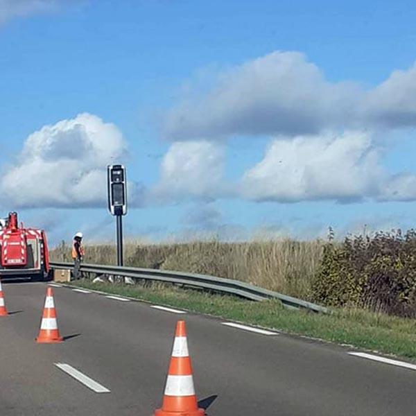 Photo du radar automatique de Vallant-Saint-Georges (D619)
